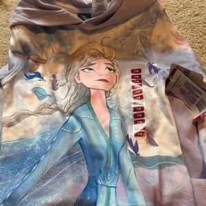 Disney Frozen Sweatshirt with Blue and Gray Design